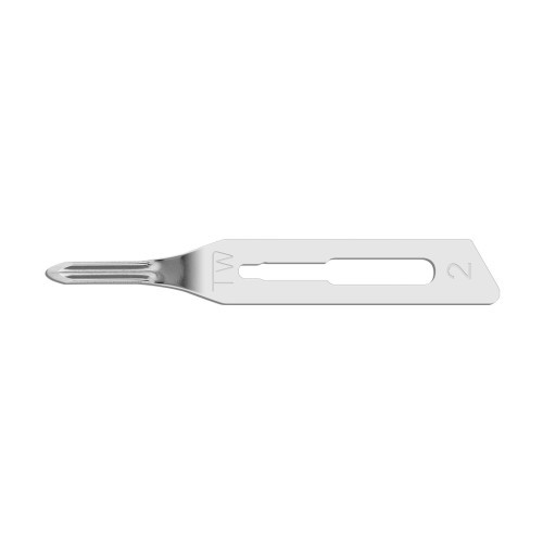 Premium sterile single-use professional gouge blades size 2 20 pcs