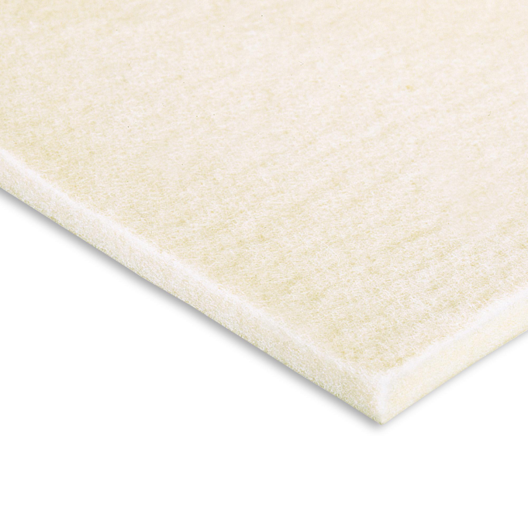 Fieltro semicomprimido antibacteriano de pura lana 5 mm Gold 22,5 x 45 cm Paquete de 4 láminas