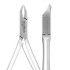 Professionelle Nagelhautzange Schneide 3 mm