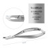 Professionelle Nagelhautzange Schneide 4 mm