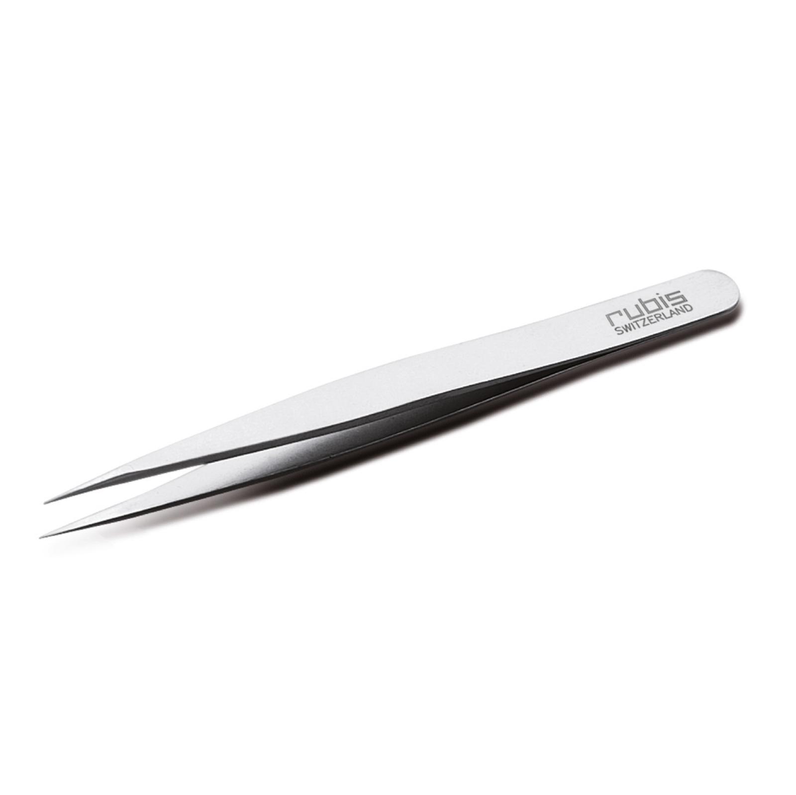 Rubis Professional Tweezers for subcutaneous hair in Stainless Steel with Sharp Tip