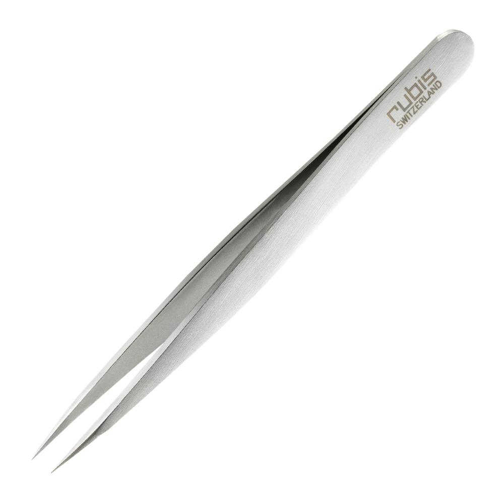Rubis Professional Tweezers for subcutaneous hair in Stainless Steel with Sharp Tip