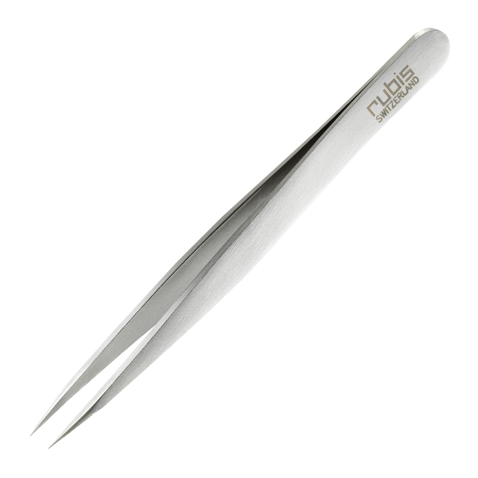 Rubis Professional Tweezers for subcutaneous hair in Stainless Steel with Sharp Tip