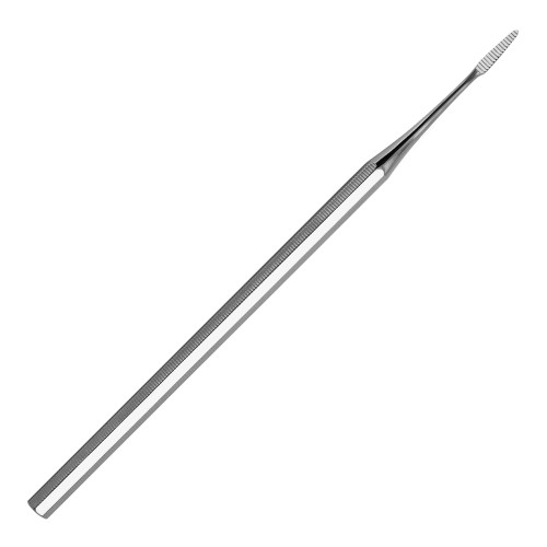 Professional stainless steel curette with micro-file