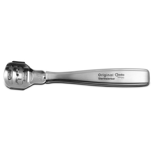 Credo stainless steel handle with vertical cut