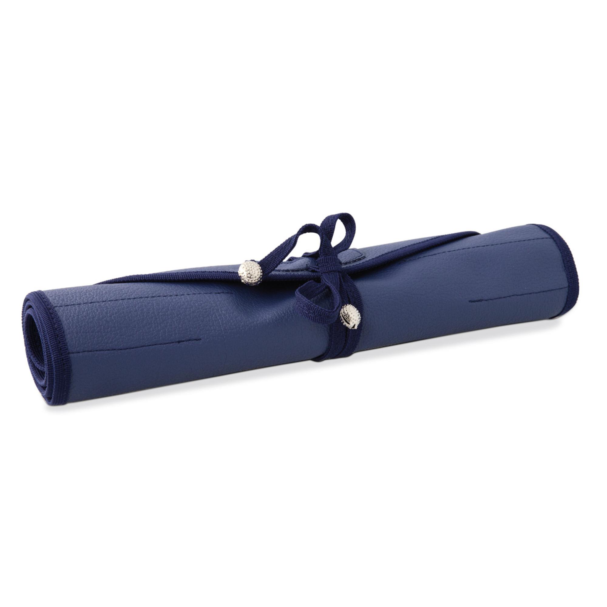 Estuche enrollable azul para herramientas