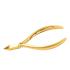 Professionelle Nagelhautzange Satin Gold Schnitt 7 mm