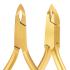 Professionelle Nagelhautzangen Gold Schnitt 3 mm