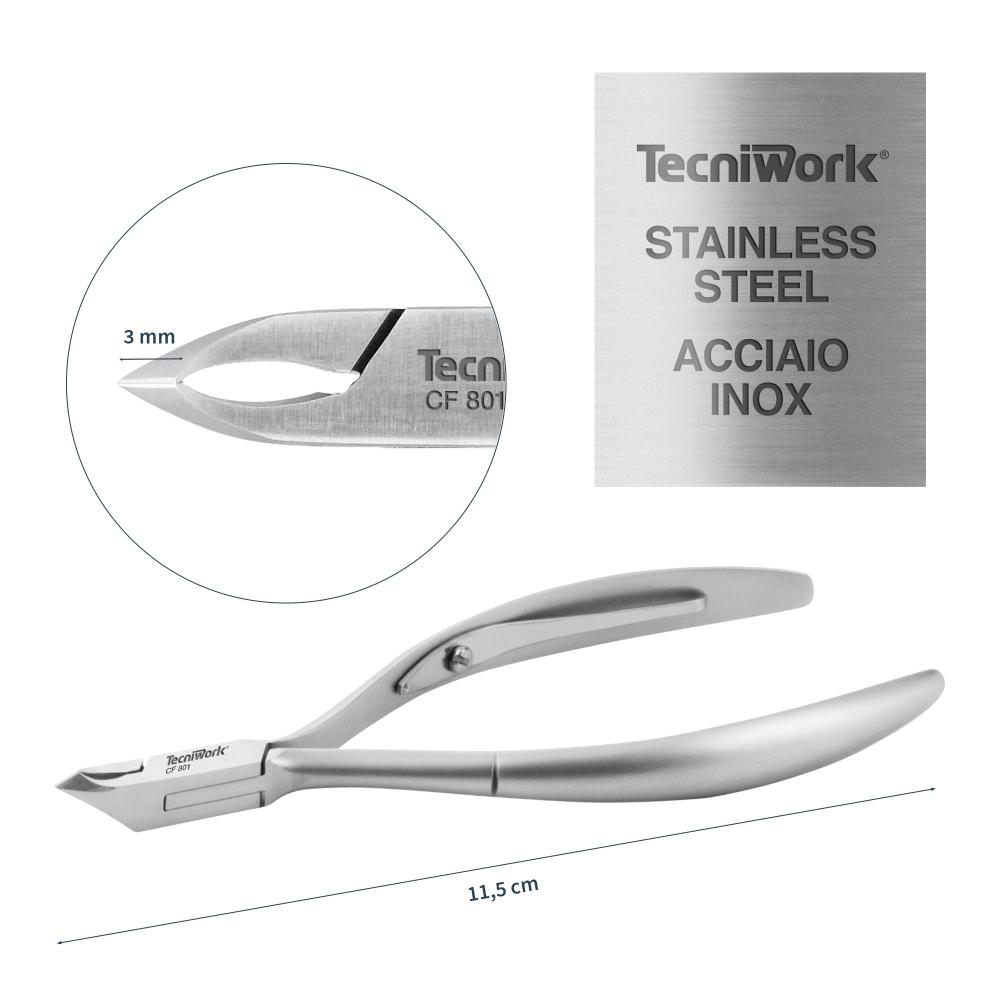 Alicates cortacutículas profesionales Corte de 3 mm