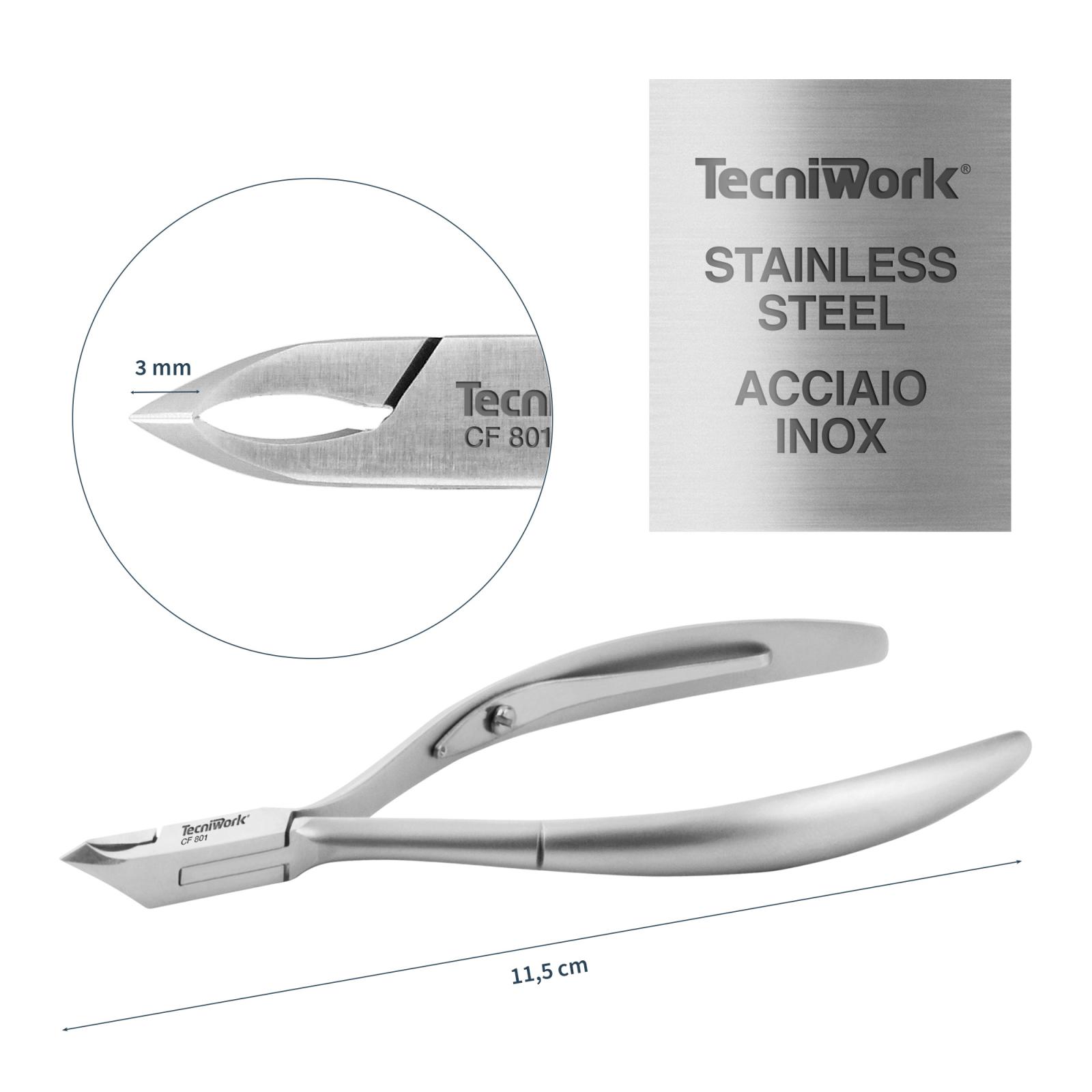 Alicates cortacutículas profesionales Corte de 3 mm