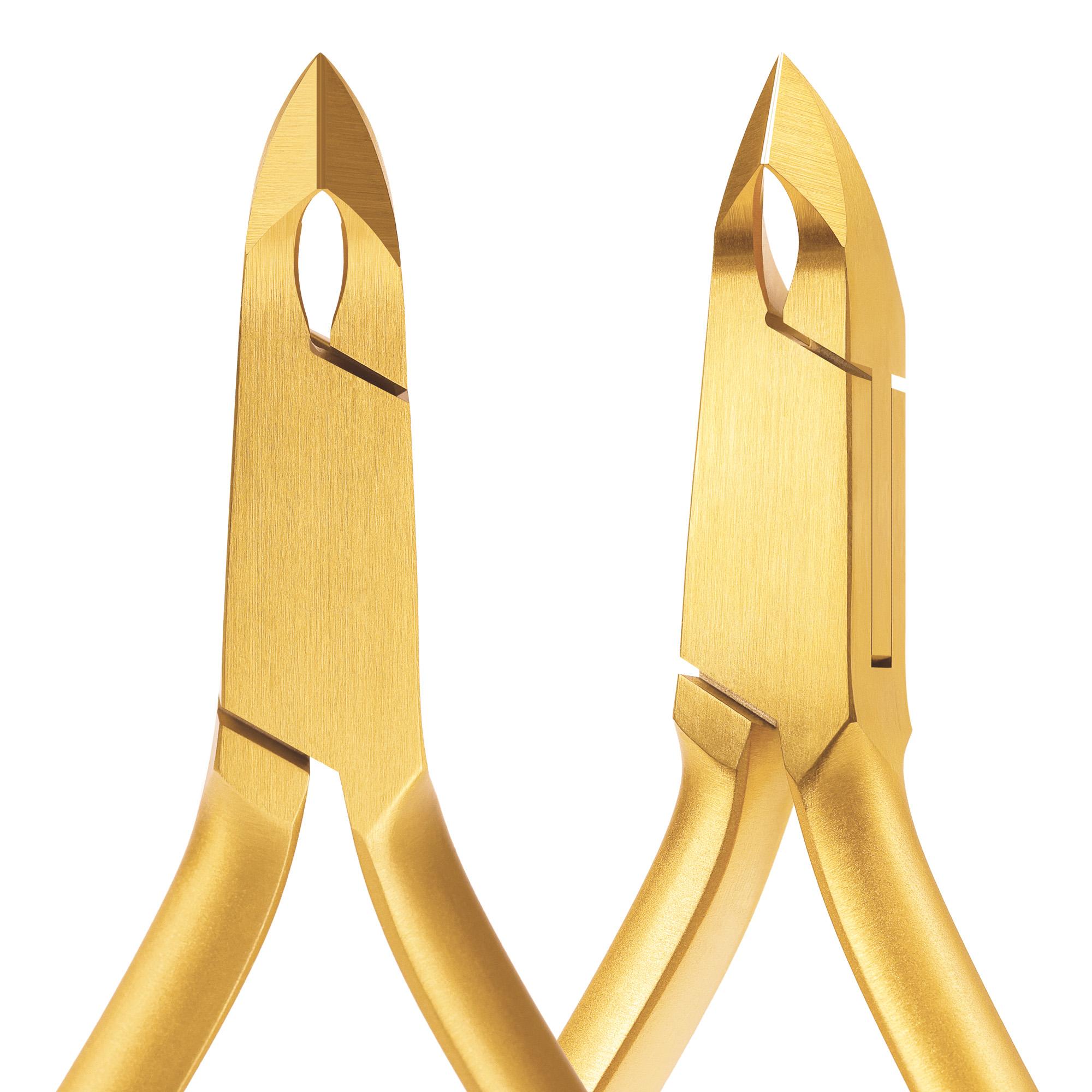 Alicate cortauñas profesional Gold Corte de cutículas 5 mm