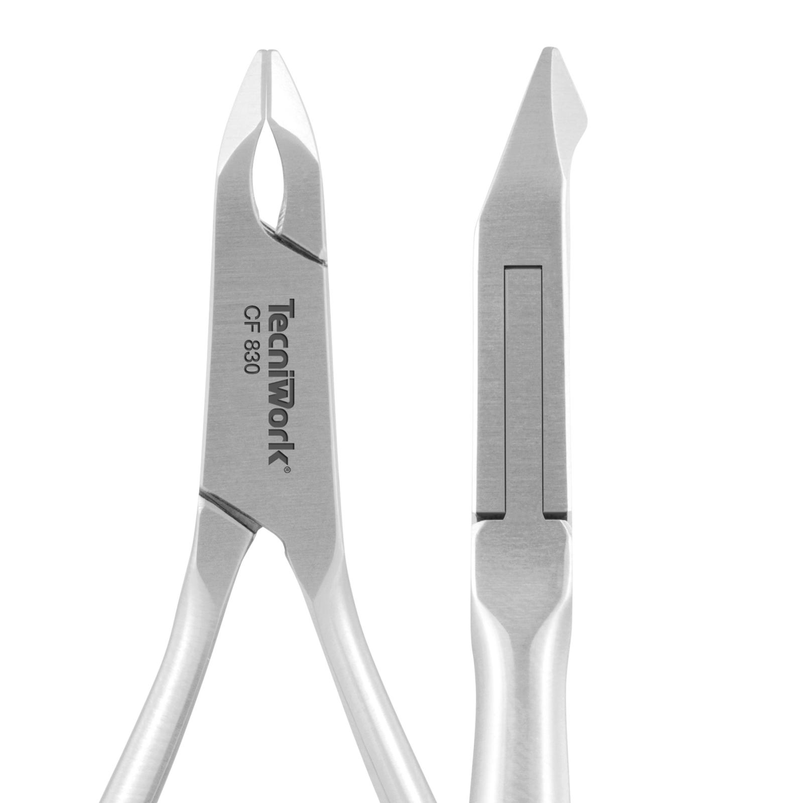 Alicate cortador profesional con punta redonda para cutículas Corte de 6 mm