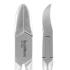 Professional nail nippers with round tip Concave cut 23 mm