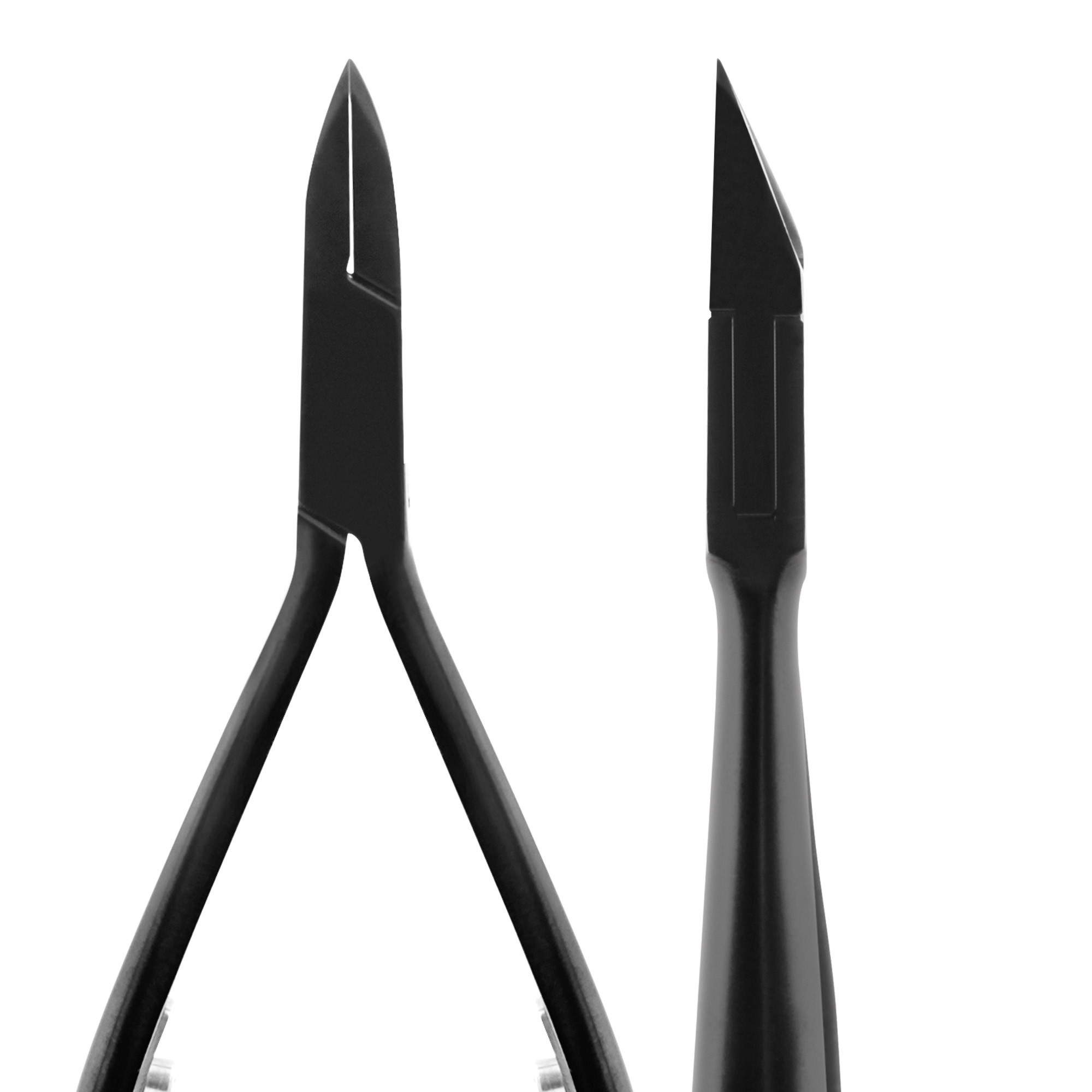 Pince à ongles professionnelle en titane bec droit 15 mm