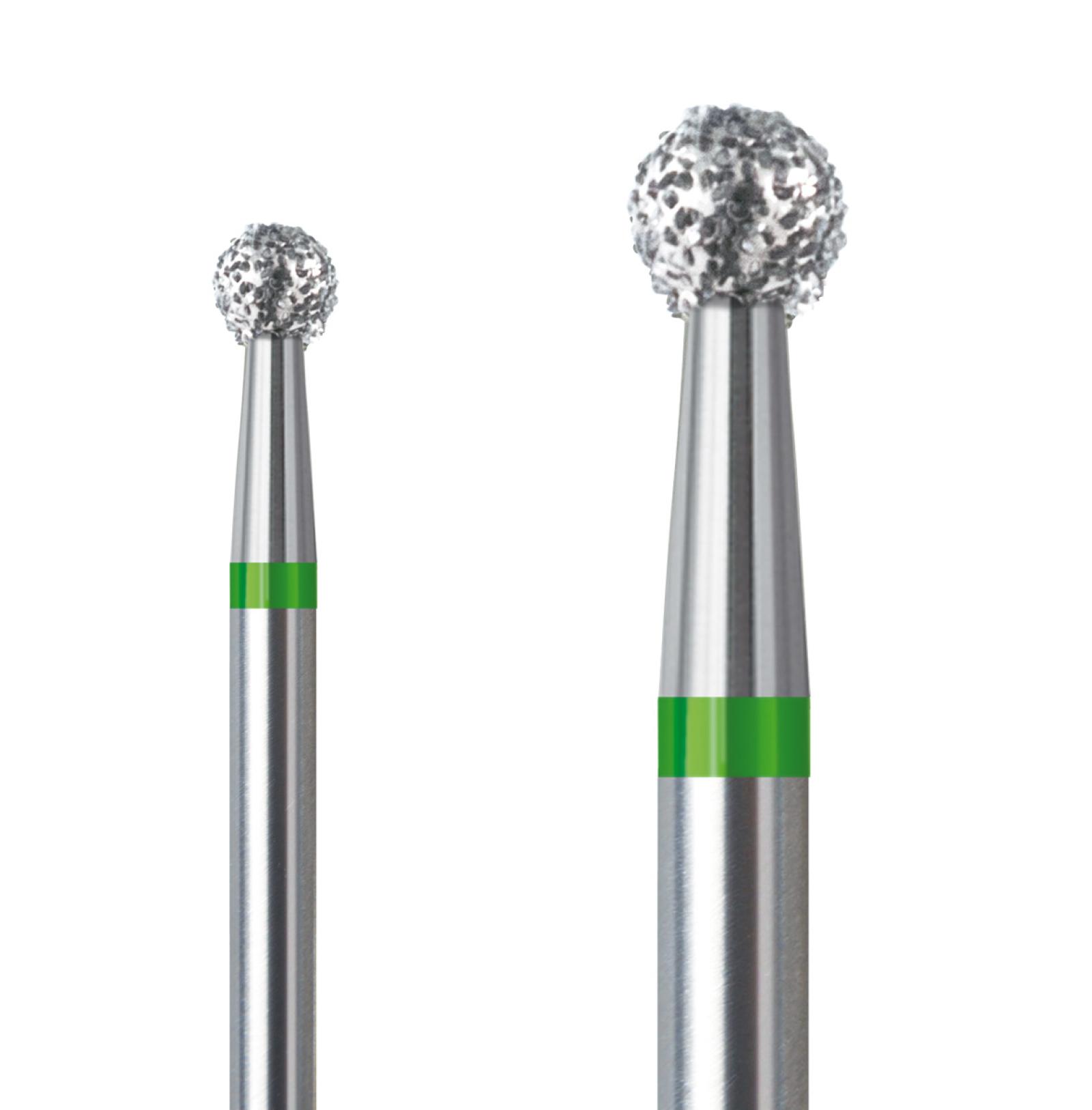 Fresa profesional diamantada para turbina 2,1 mm 5 pz