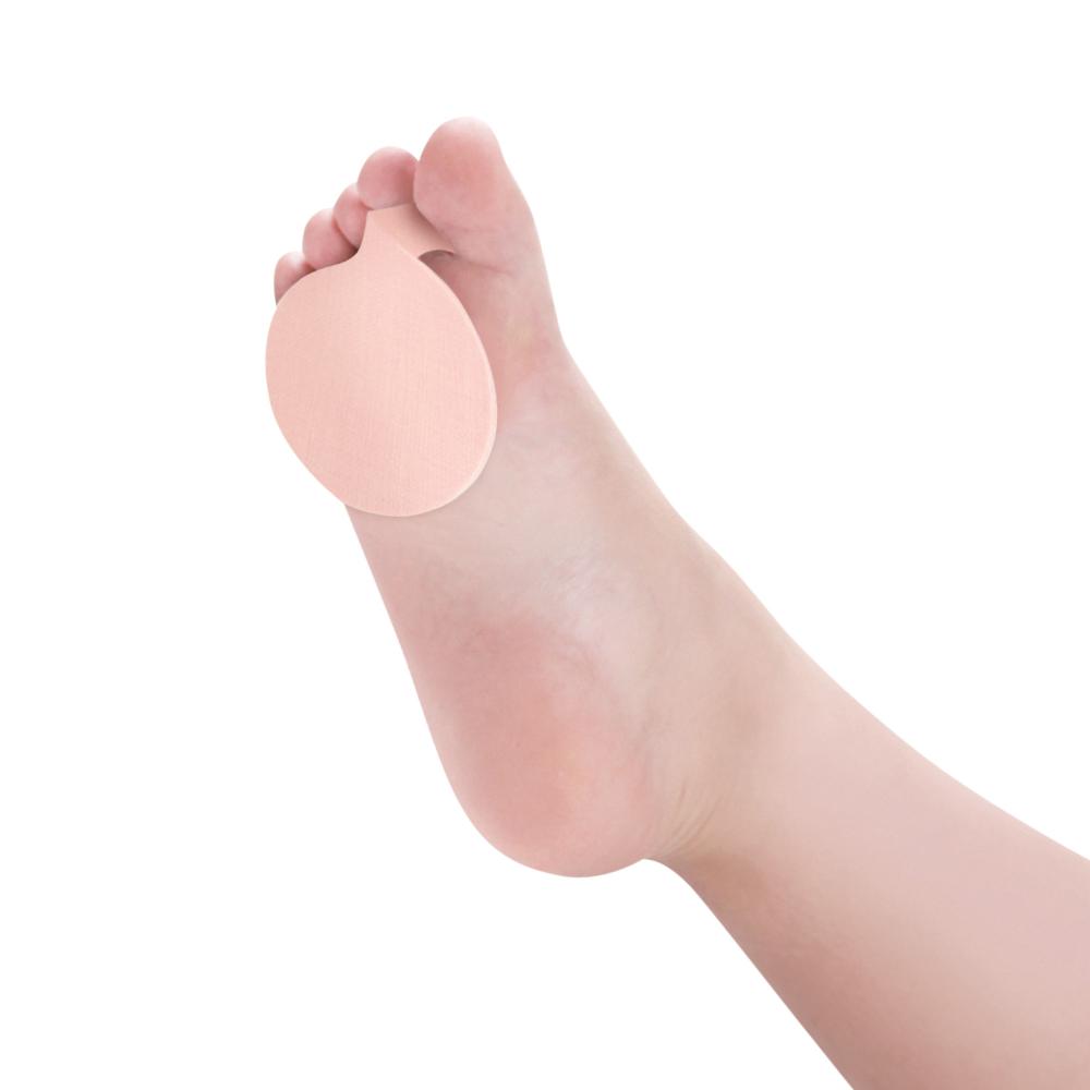 Cotton-coated foam metatarsal foot pad 2 pairs