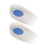 Talloniere calzanti in silicone con scarico misura Small 1 paio