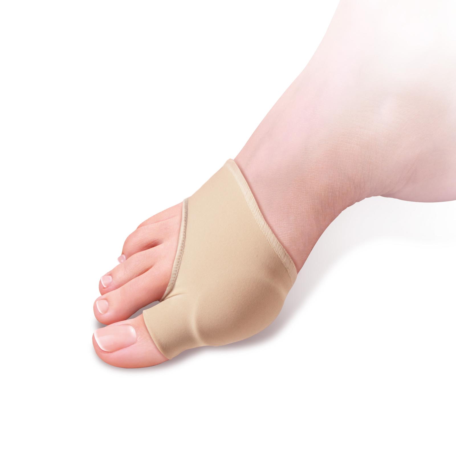 Coussin de bien-être Protection pour hallux valgus en gel et tissu Taille M/L 1 pièce