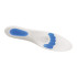 Solette in silicone con scarico anti-shock Misura M 1 paio