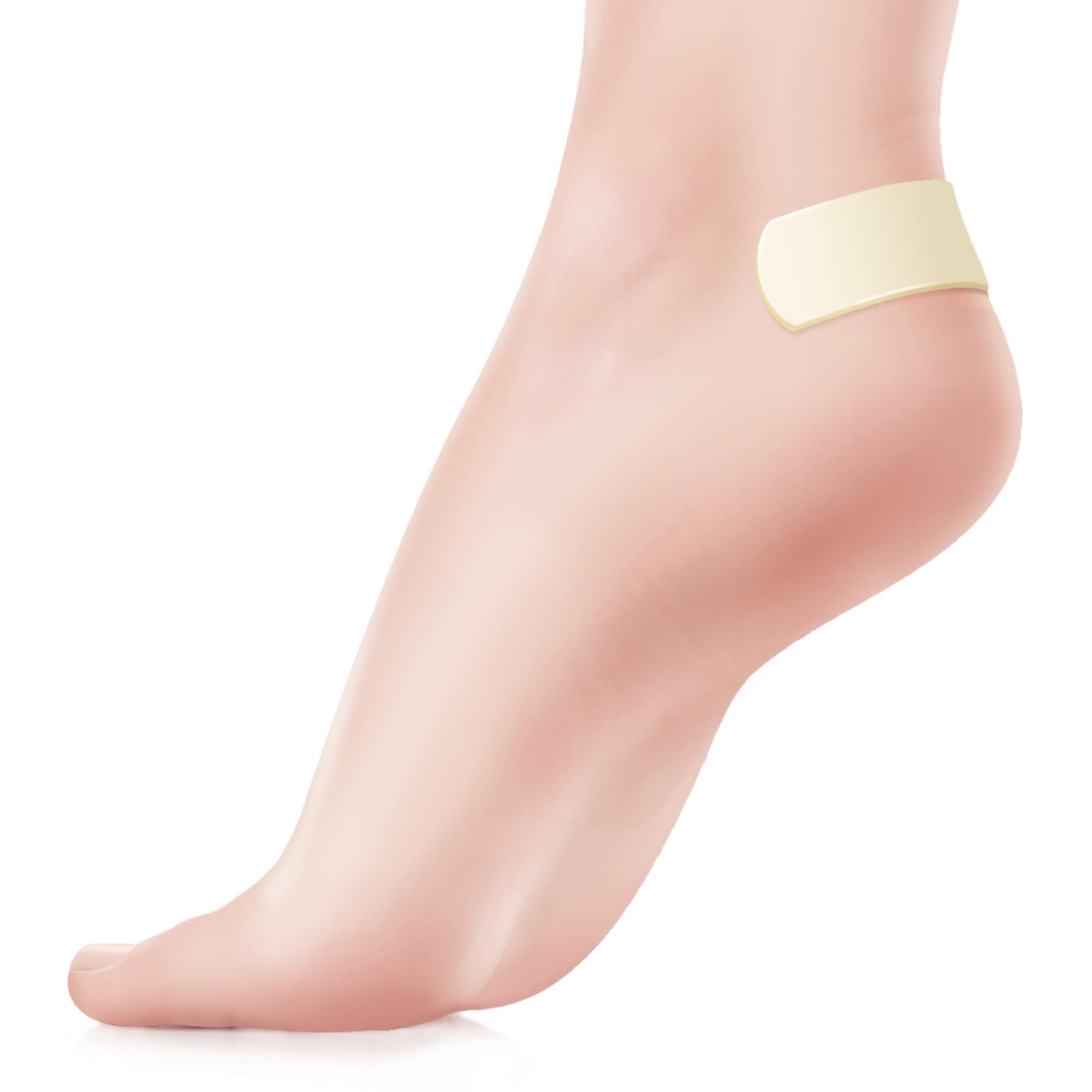 Apósitos hidrocoloides para ampollas en los pies, 7 unidades