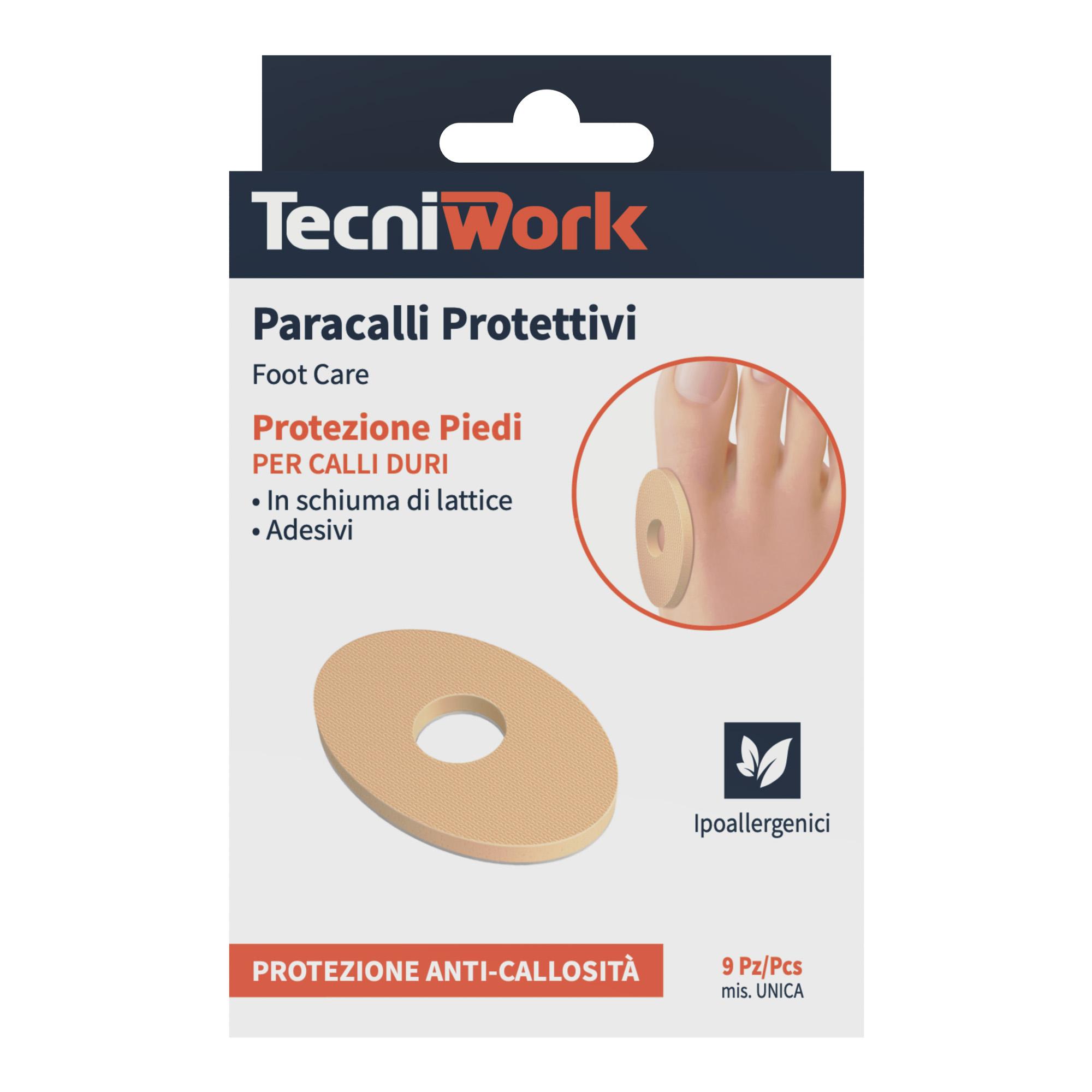 Protections pour callosités dures du pied, lot de 9 pièces