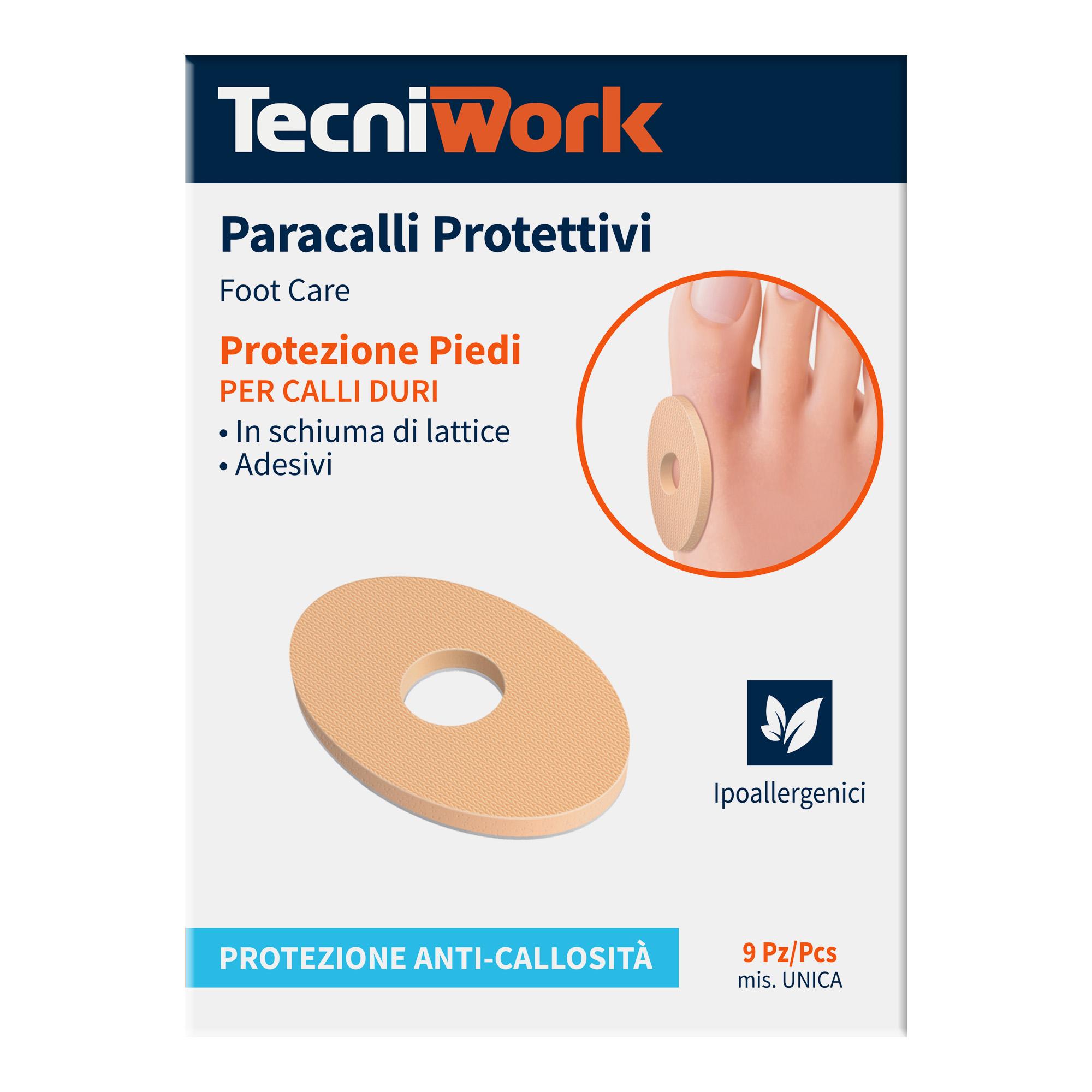 Protective callus pads for hard calluses on the feet (9 pieces)
