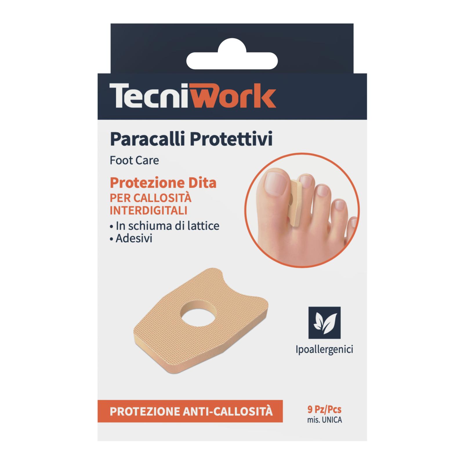 Protective pads for interdigital calluses and soft corns on the toes (9 pcs)