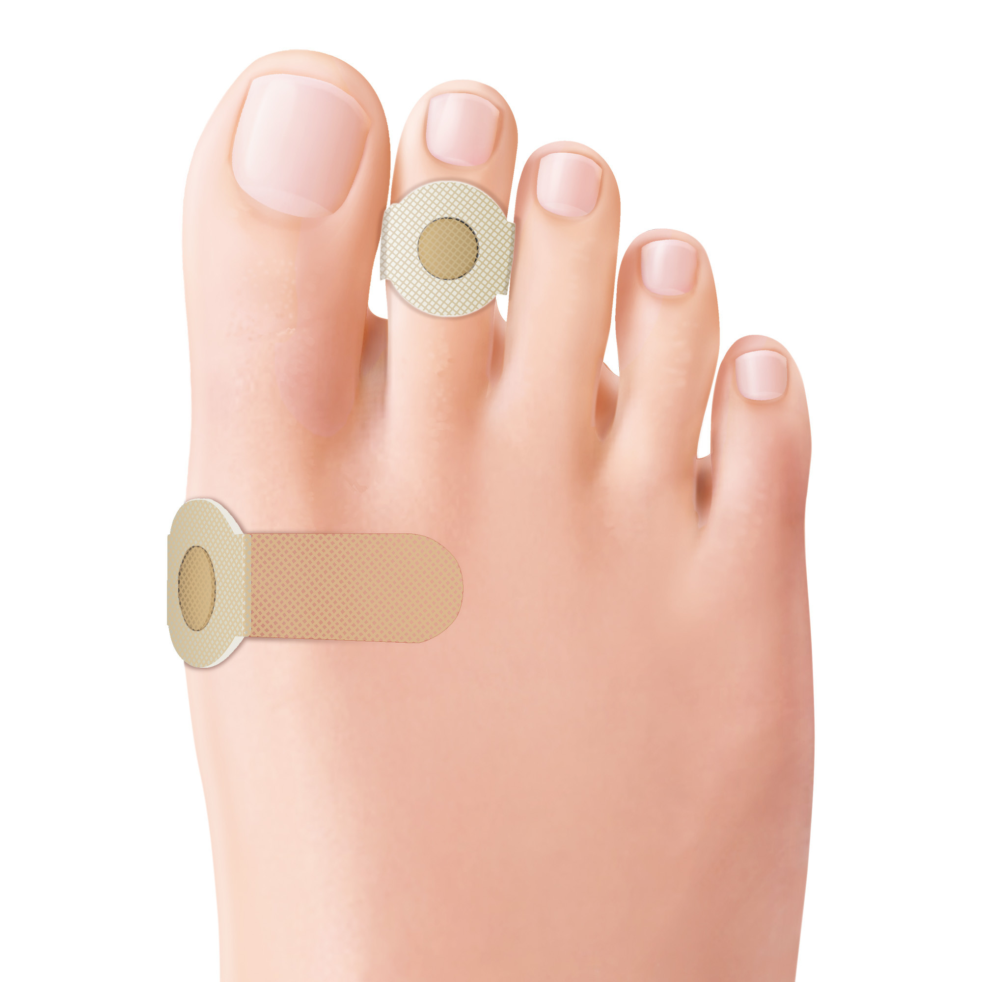 Foot plasters with corn protector and 40% Salicylic Acid 6 pcs