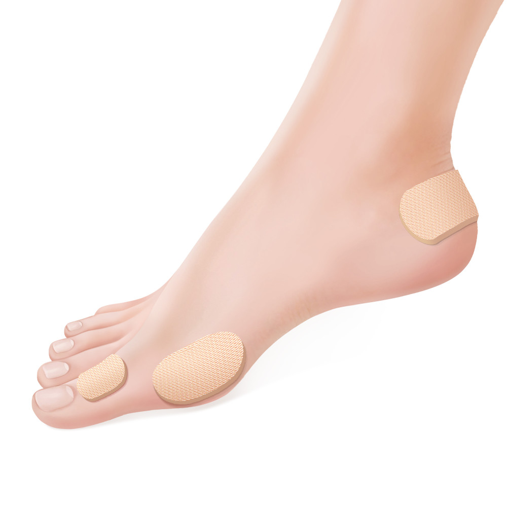 Foot blister prevention patch kit 6 pcs