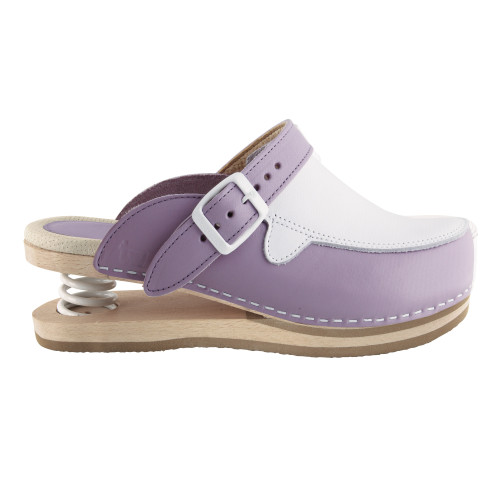 Relax clogs with lilac springs Size 35