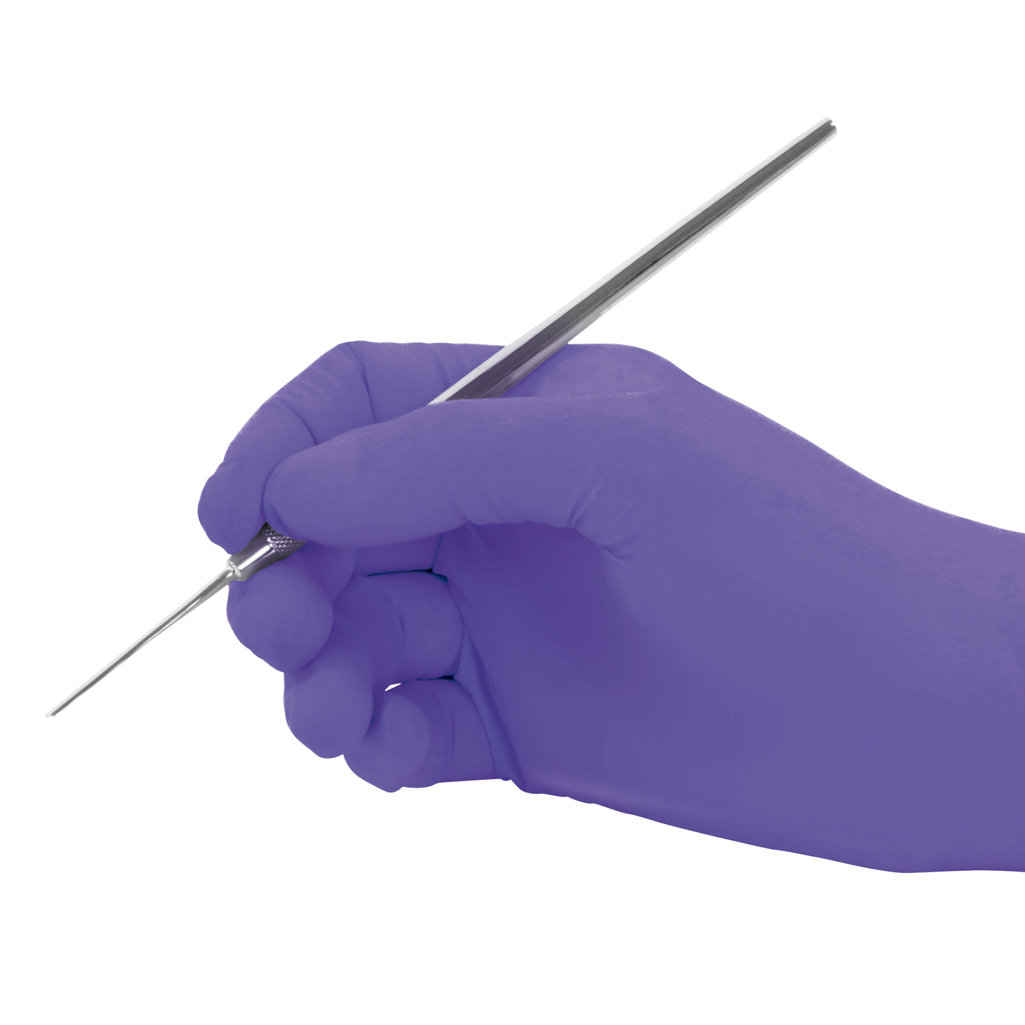 Guanti in Nitrile monouso senza polvere Misura Small Viola 100 pz