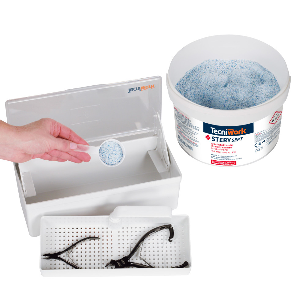 Dekontaminationsmittel, Desinfektionsmittel und Kaltsterilisator für Instrumente Sterysept 2 kg