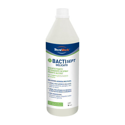 Gebrauchsfertiger Desinfektionsreiniger für empfindliche Oberflächen Bactisept Delicate 1 l