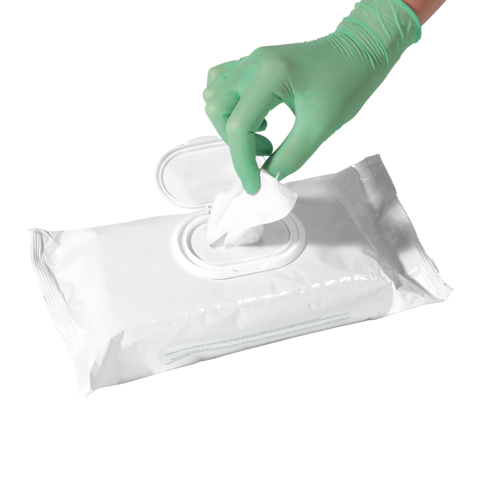 Toallitas desinfectantes para instrumentos y superficies Bactisept 72 unidades