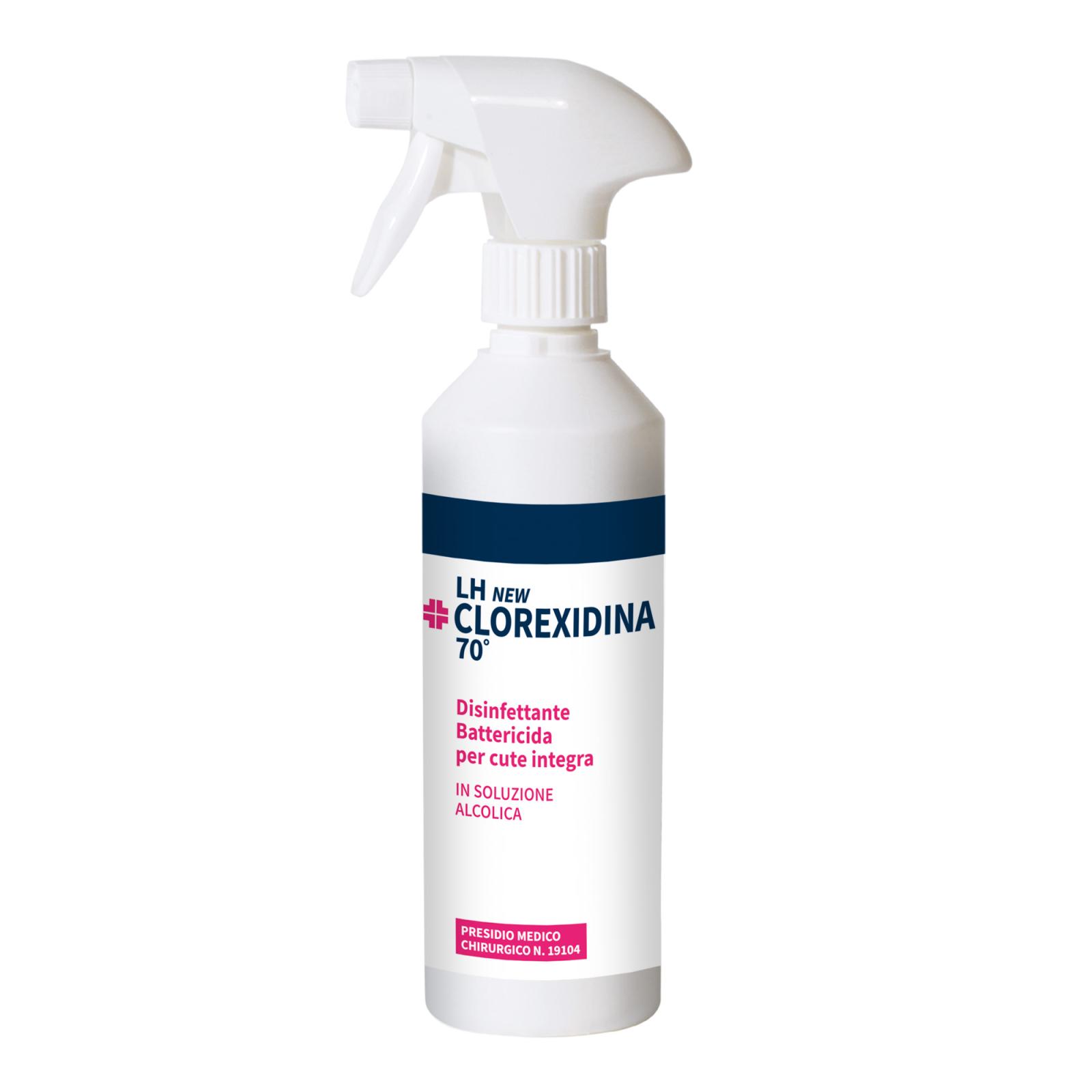 Disinfettante per cute LH New Clorexidina 70° 500 ml
