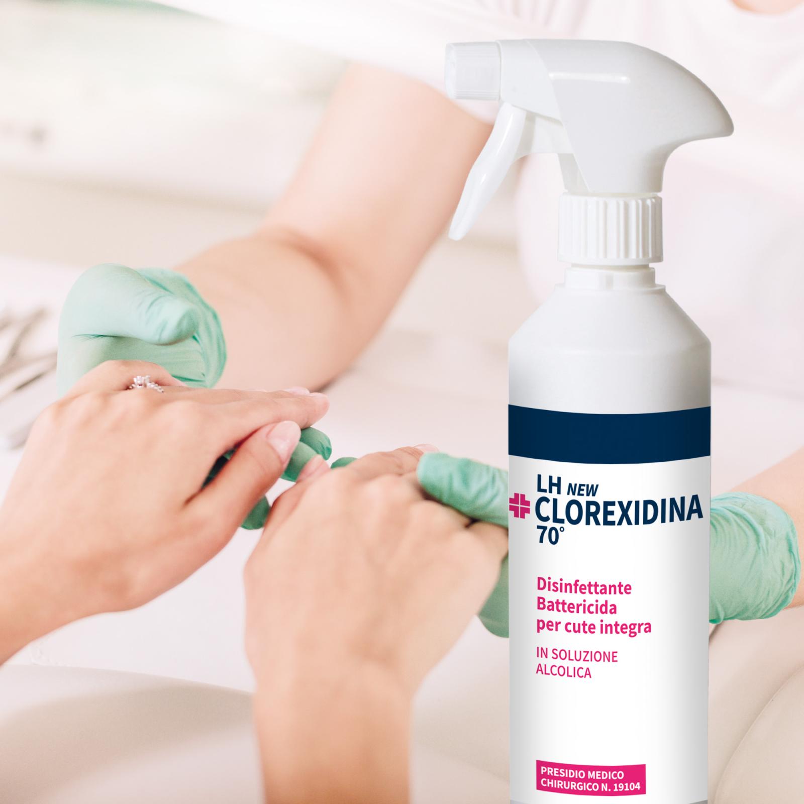 Disinfettante per cute LH New Clorexidina 70° 500 ml