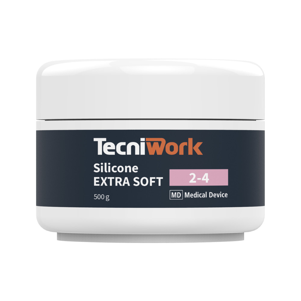 Silicone Extra Soft 2/4 Shore A 500 g 1 pc