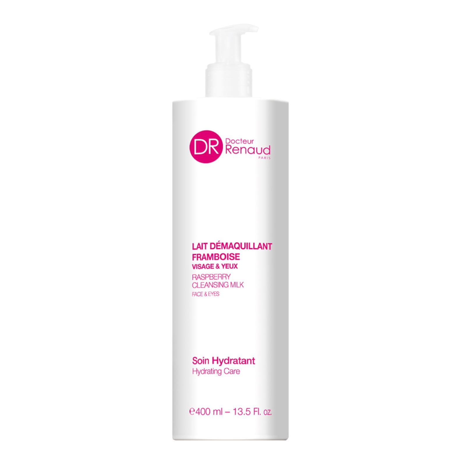 Leche desmaquillante de frambuesa 400 ml