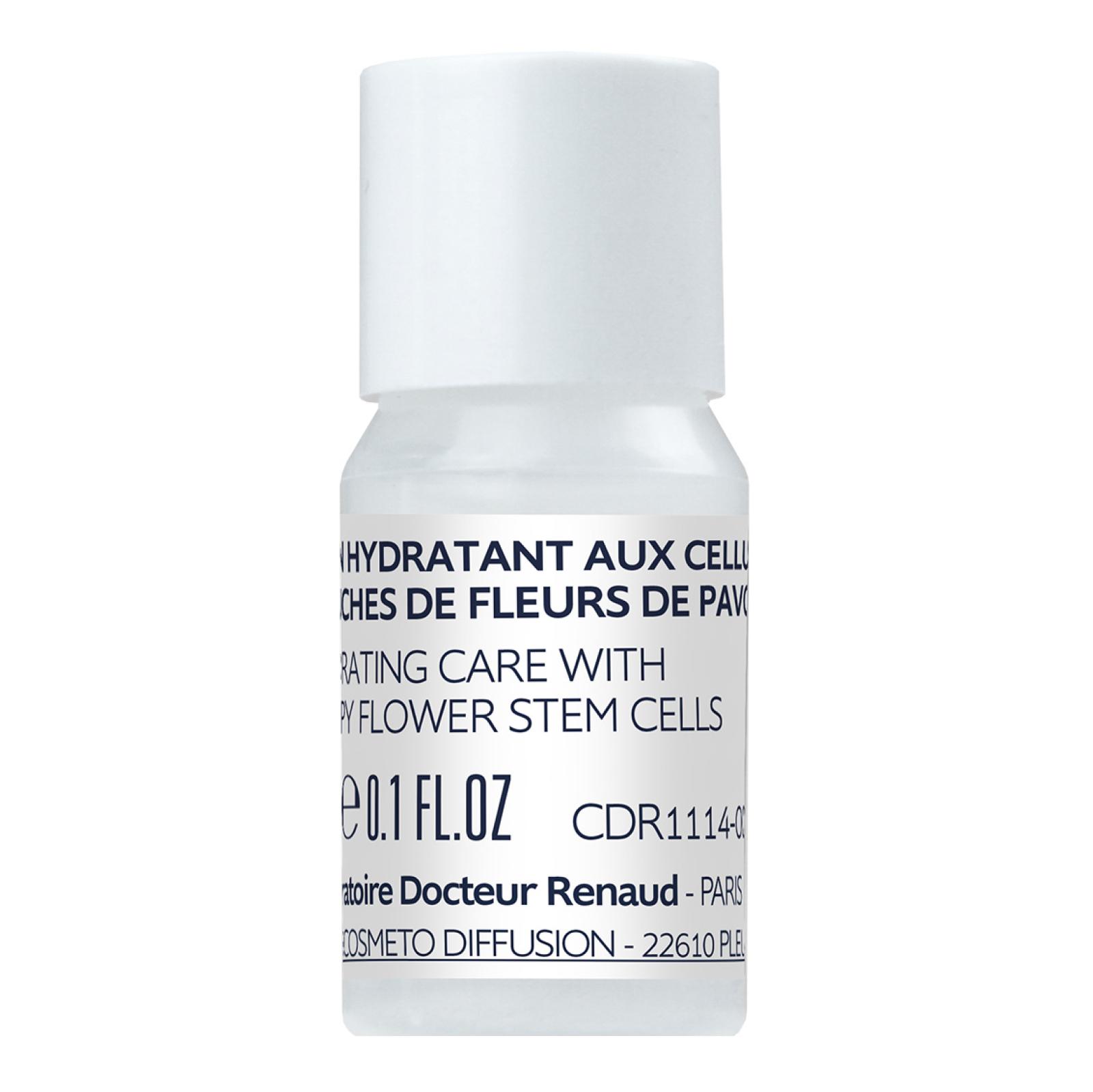 Flacons hydratants de cellules souches de fleurs de pavot - 5 pc x 3 ml