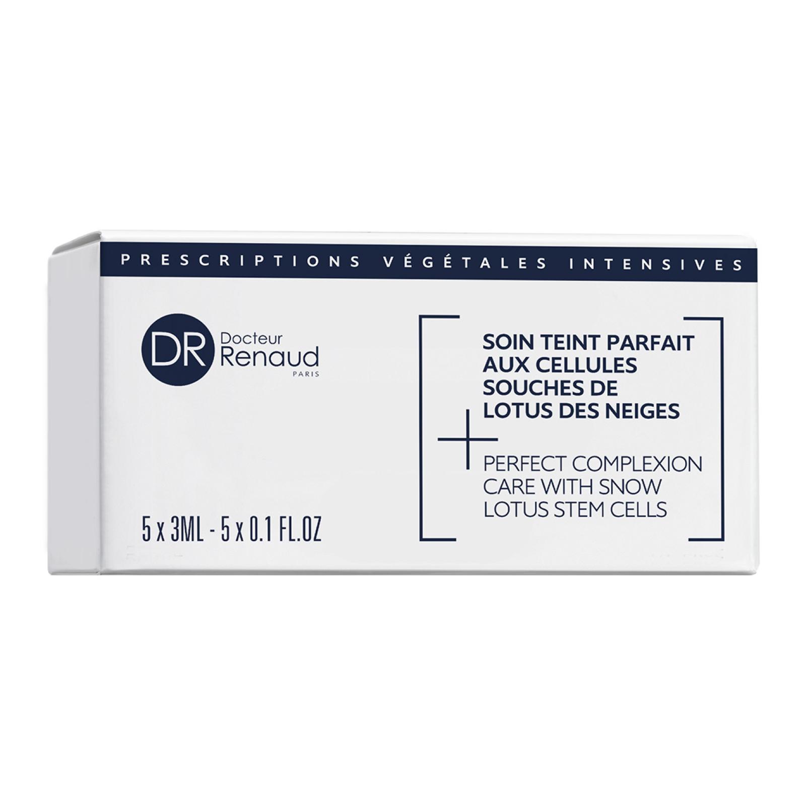 Booster facial iluminador en ampollas con extractos de células madre de Saussurea 3 ml 5 uds.