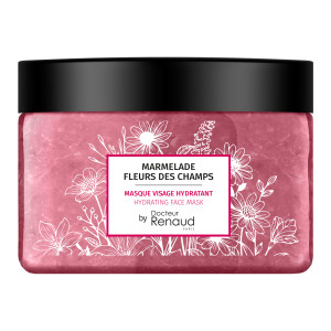 Maschera viso idratante e illuminante per trattamento cabina Marmellata Fiori di Campo 150ml