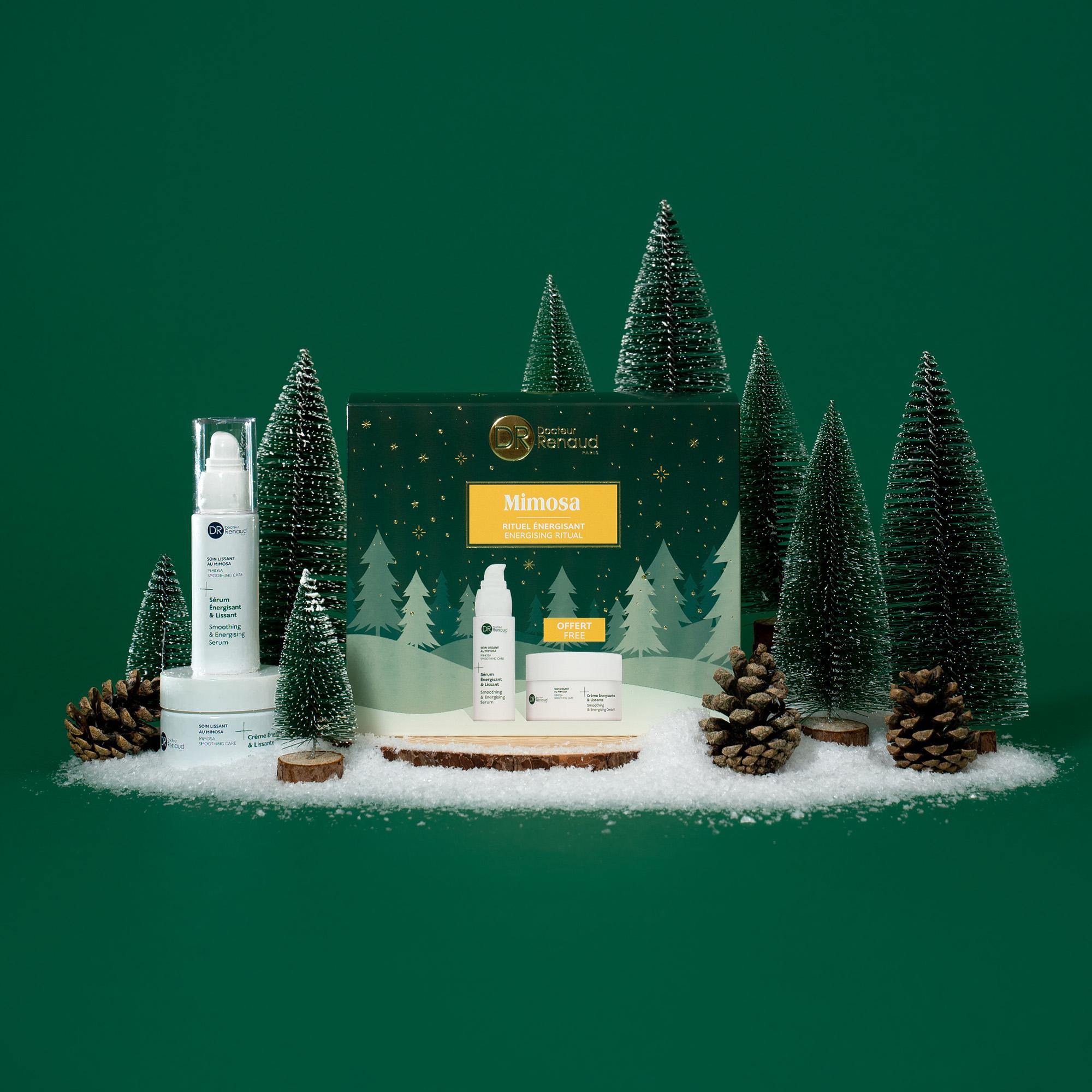 Cofanetto regalo viso Prime Rughe alla Mimosa Siero e Crema