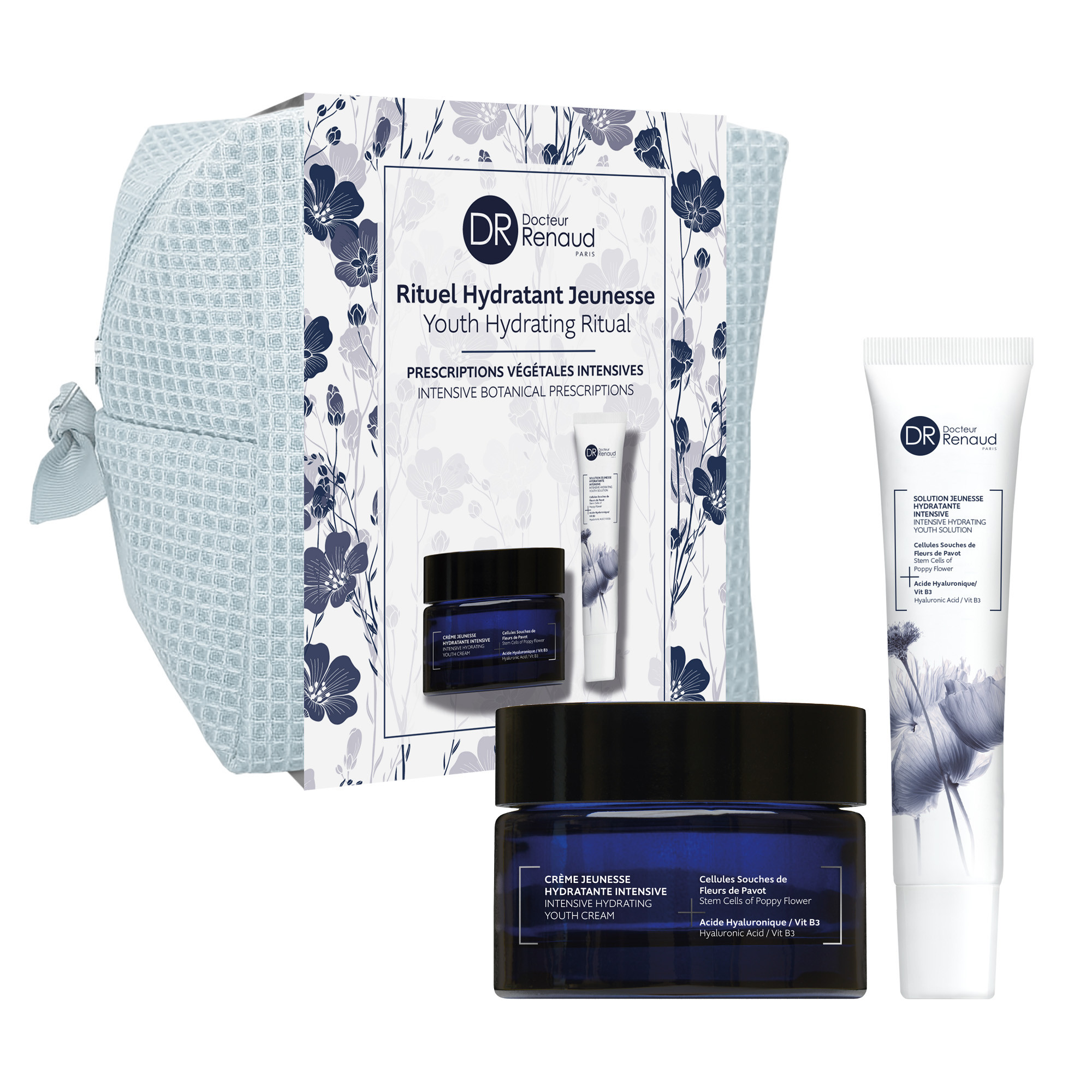 Pochette regalo Viso con Crema 50 ml e Siero 15 ml Booster Intensivo Idratante Pro-giovinezza