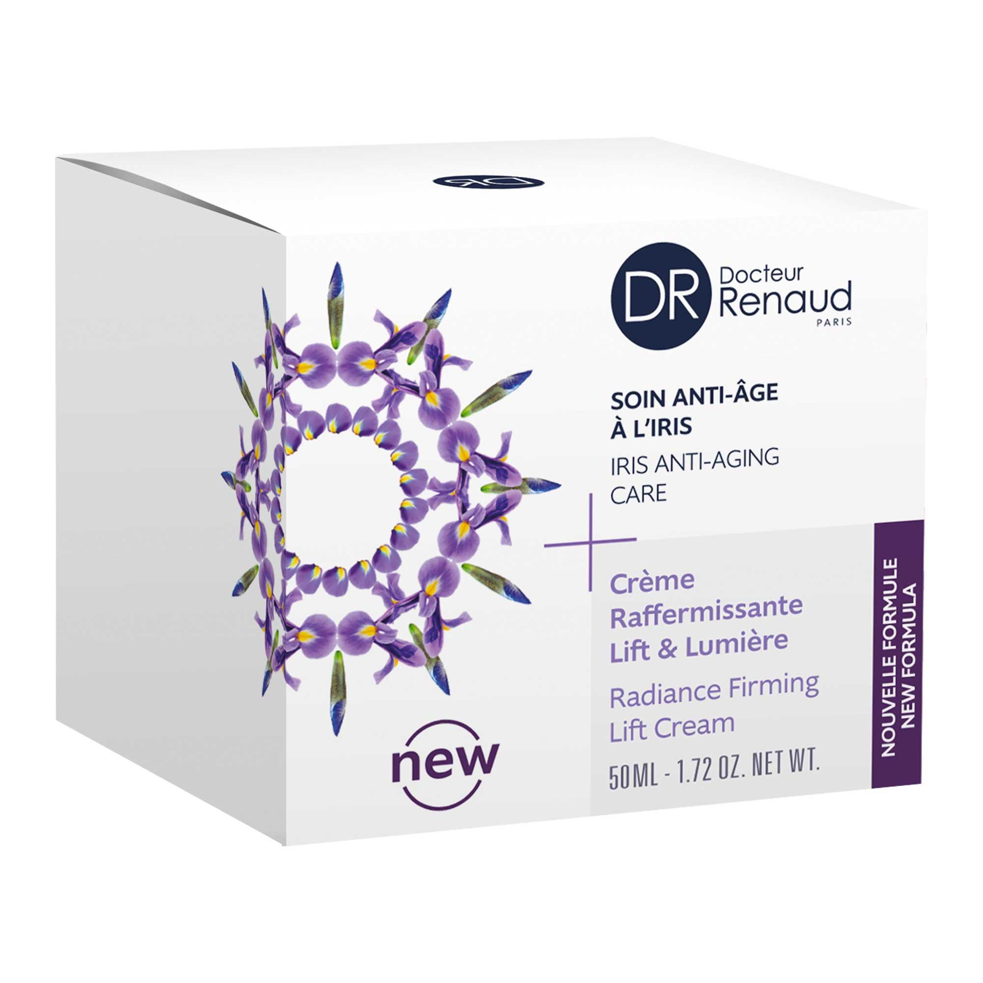 Crema reafirmante e iluminadora con iris 50 ml