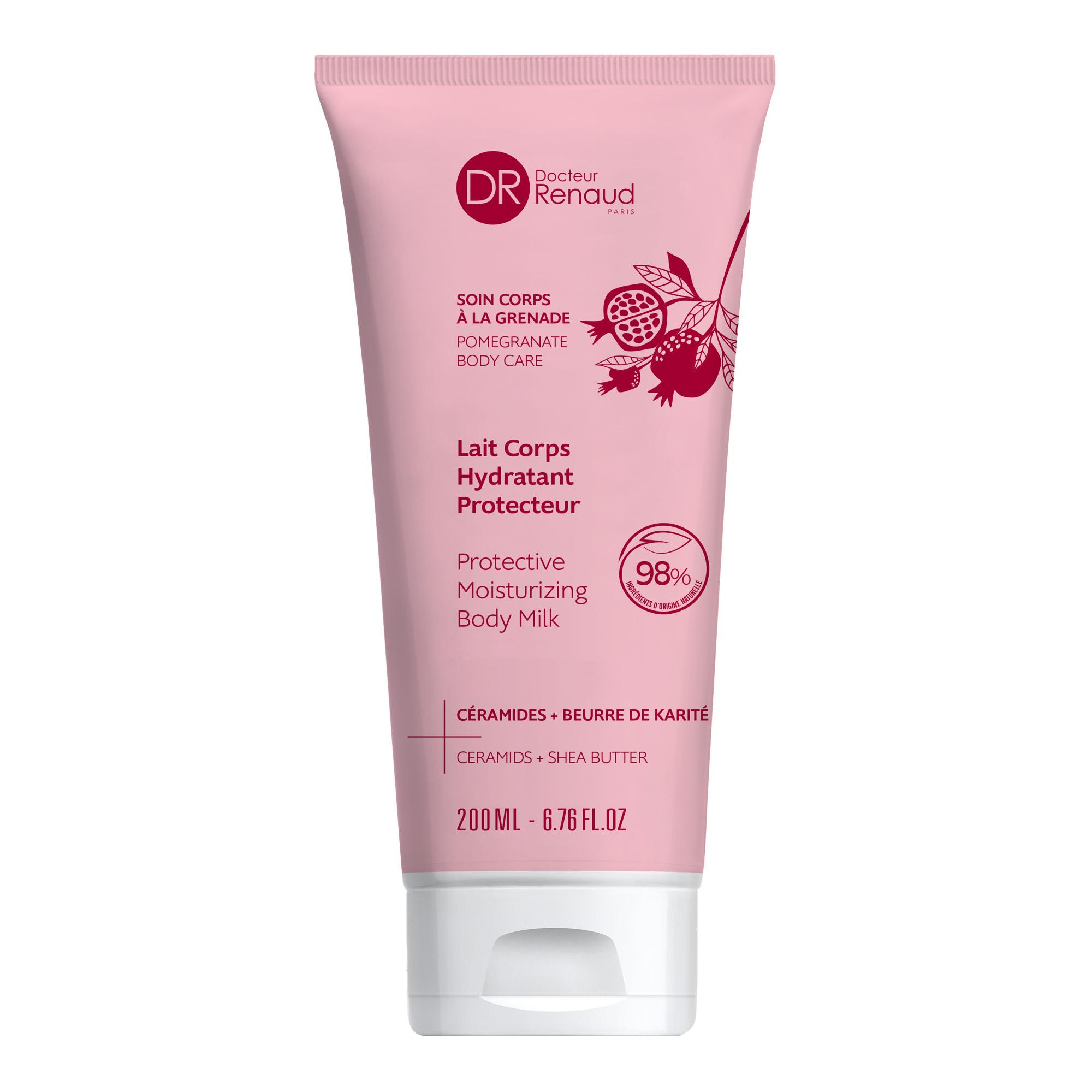  Leche corporal hidratante y protectora con granada 200 ml