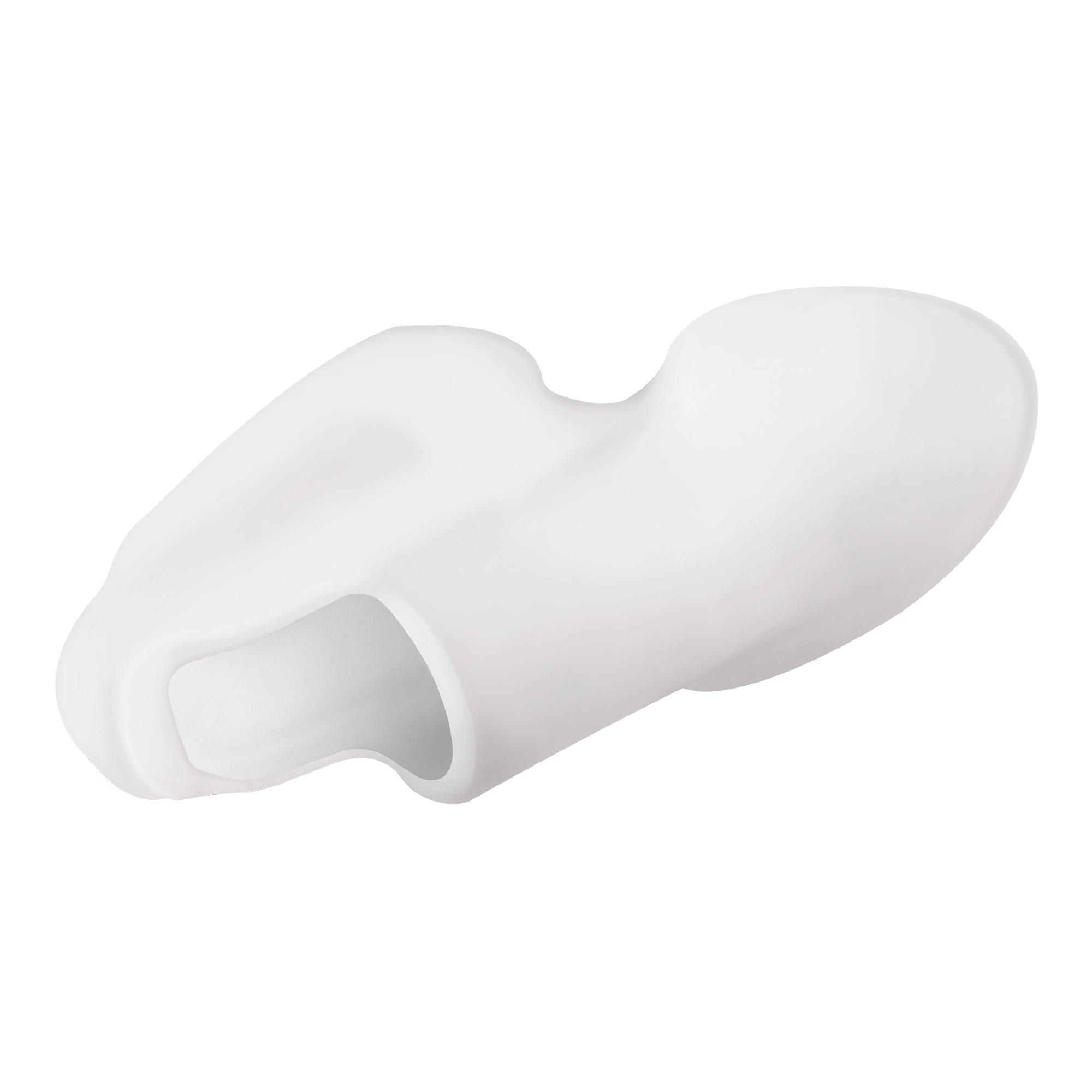 Divaricador y protector de bio-gel para dedo gordo del pie Alluxcare Plus Expositor de 6 unidades