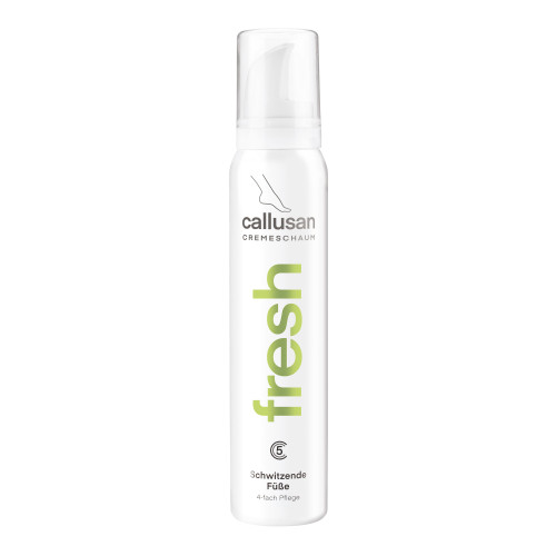 Callusan cremige Fuß- und Beinschäume 125 ml Karton-Display 12 Stück