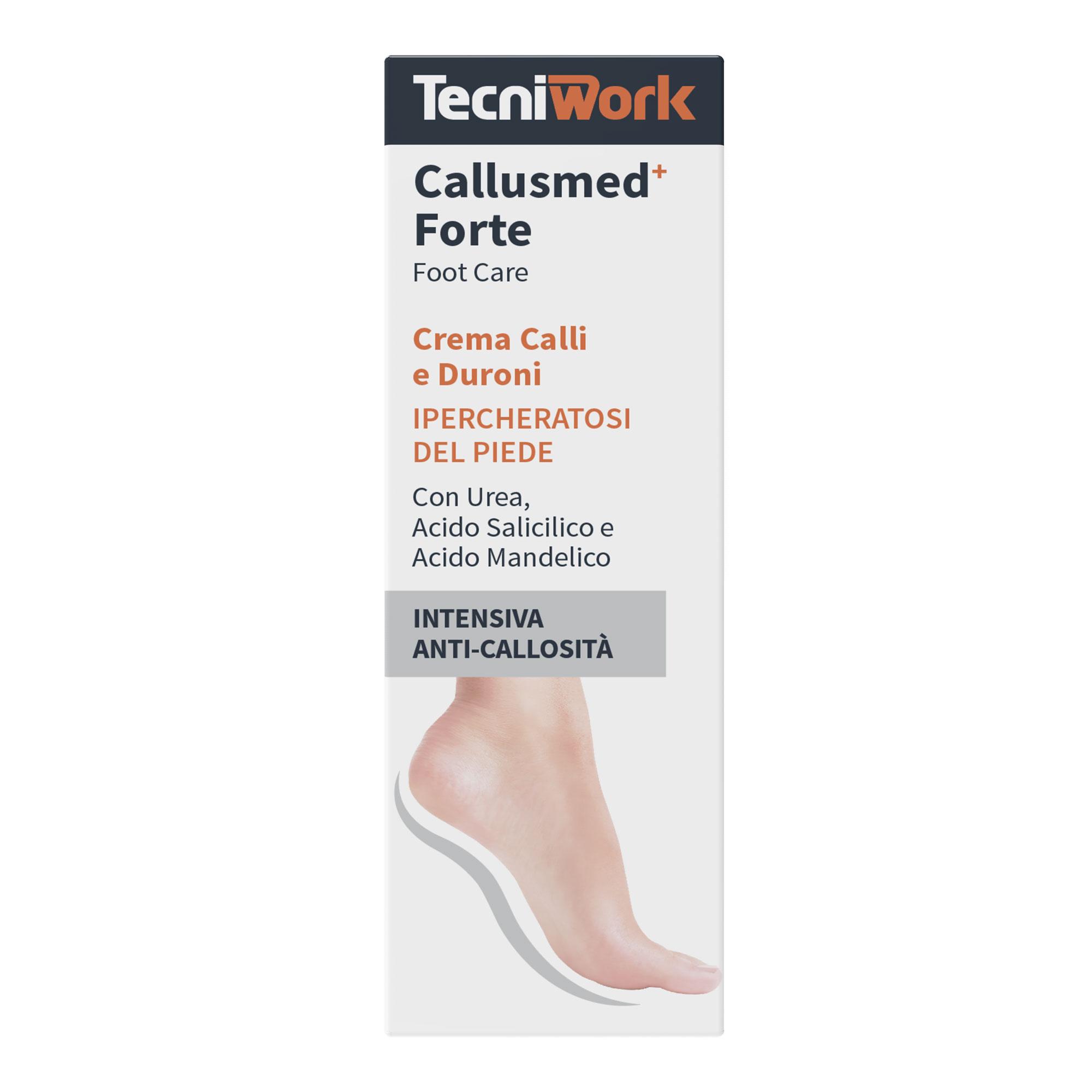 Crema para pies con callos y durezas Callusmed+ Forte 50 ml Expositor 6 unidades