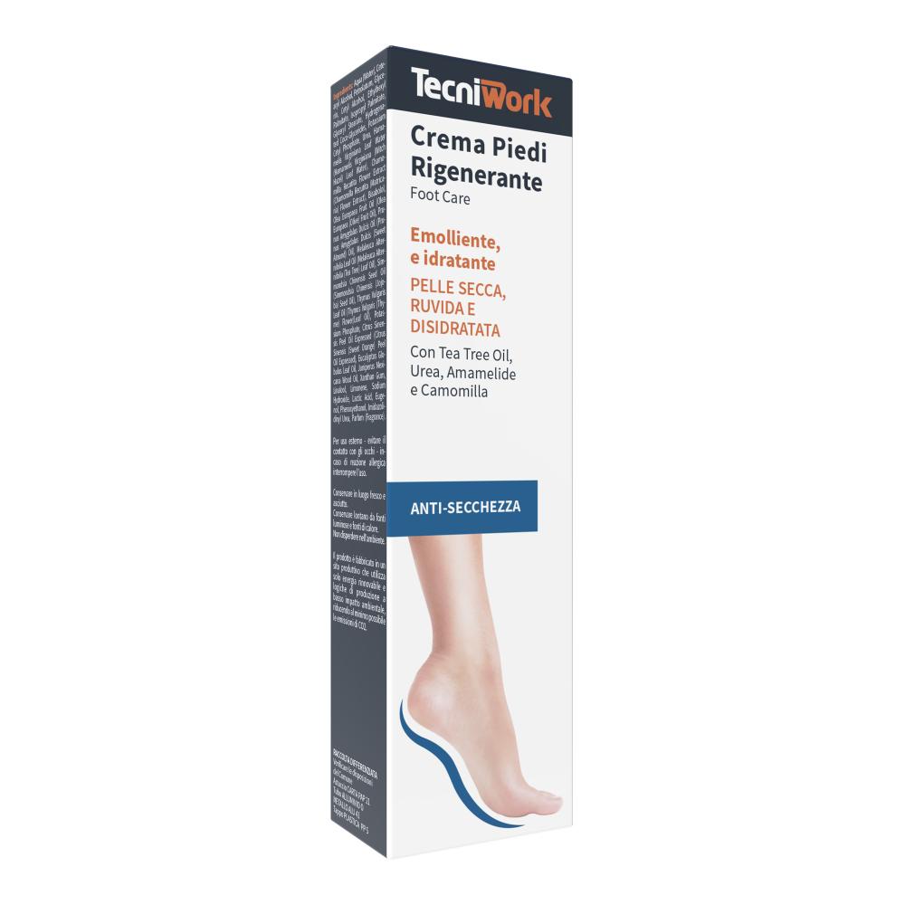 Crema piedi idratante, rigenerante ed emolliente 75 ml Espositore da 12 pz