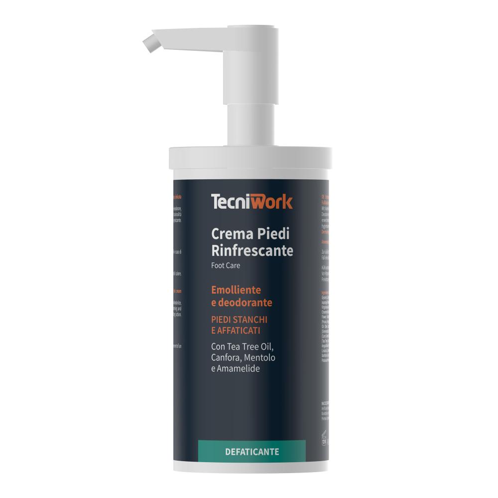 Erfrischende, geschmeidig machende und desodorierende Fußcreme 75 ml Karton-Display 12 Stück
